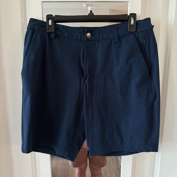 Men's Lululemon Commision Shorts Size 31 Color Blue - Picture 1 of 4